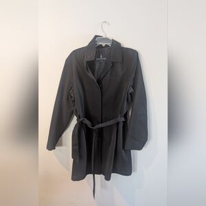 London Fog Women's Charcoal Trench Coat